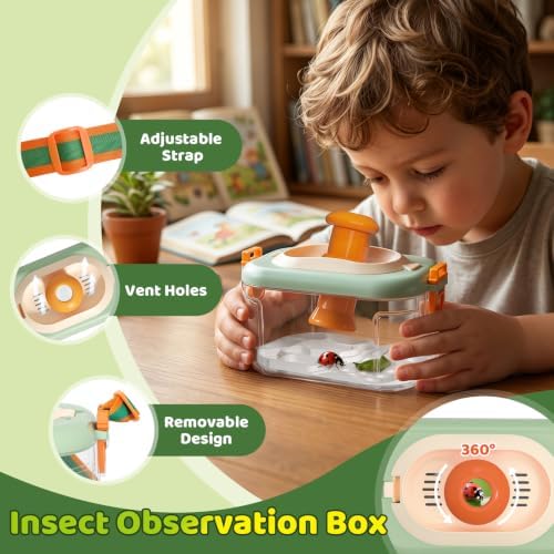 27 PCS Kids Explorer Kit & Bug Catcher Kit(Ages 3+) - Image 4