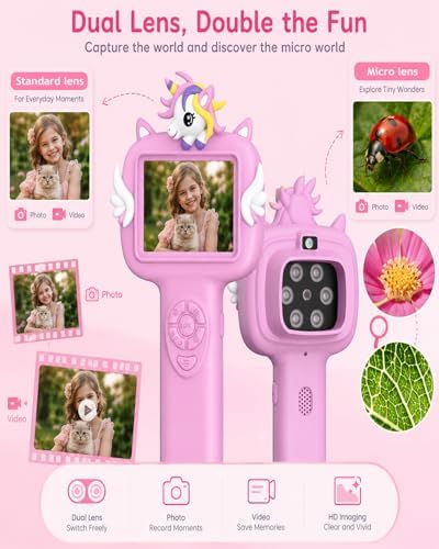 Outdoor Portable Kids Microscope: Handheld Microscope Auto Focus - Image 5