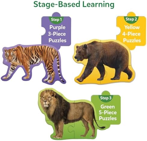 Skillmatics Step by Step Jigsaw Puzzles – Toddler Toys & Games, 40 Pieces - Image 5