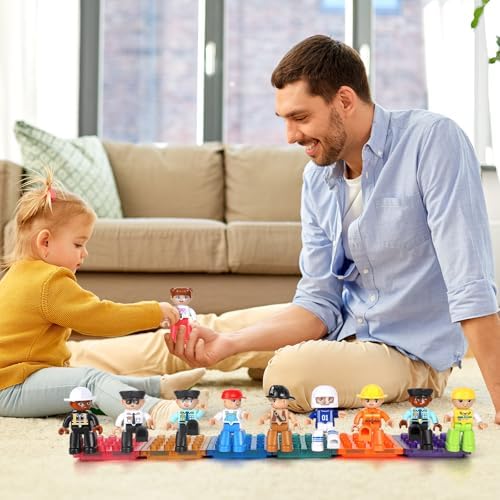 Mruikeny 12 Pieces Large Magnetic Figures for Kids Ages 3 4 5 6 7 8+ - Image 5