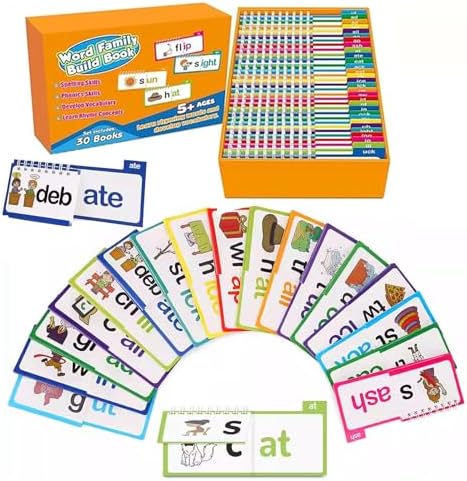 30 Read and Rhyme Flip Books Claritydream Flip Books ABC Vocabulary Flash Cards Interactive Reading Flash Cards by Unknown