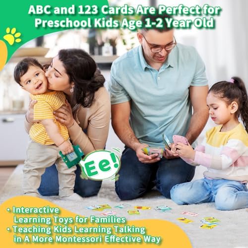 Aullsaty Toddler Toys Bilingual English and Spanish Talking Flash Cards for 1 2 3 4 5 6 Year Old Boys and Girls, Autism Sensory Toys for Autistic Children, Learning Educational Speech 250 Sight Words - Image 5
