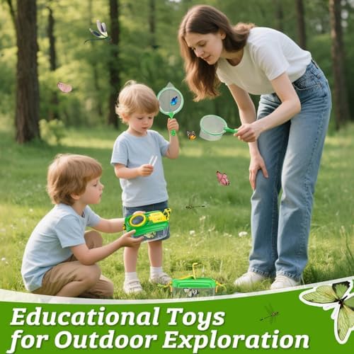 Biggun 2 Set Bug Catcher for Kids Ages 3-10 Explorer Toys Birthday Gift - Image 5