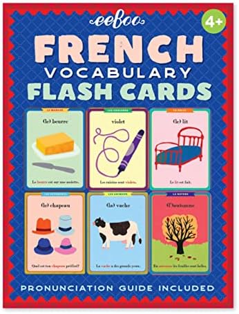 eeBoo: French Vocabulary Flash Cards, Learn French, Imaginative Problem Solving, Educational Games that Cultivates Conversation, Socialization, and Skill-Building, Perfect for Ages 4 and up - Image 4