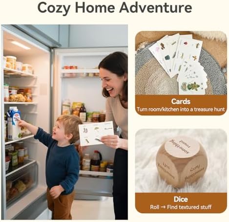 Wooden Scavenger Hunt for Kids Ages 4-8, 6-in-1 Explorer Kit, Bug Catching Kit with Scavenger Hunt Cards, Storage Box, Dice, Magnifying Glass, Indoor/Outdoor Games for Kids Ages 4+ - Image 4