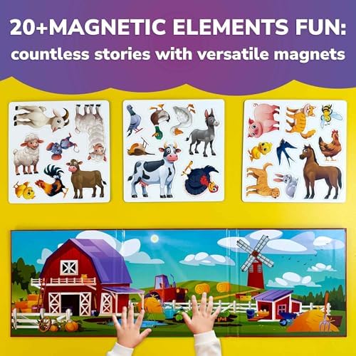 Magnetic Puzzles for Toddlers 3-5 - Kids Travel Toys for Boys and Girls - Image 2