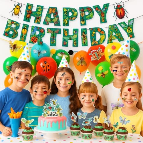 120 PCS Bug Temporary Tattoos for Kids Toddlers - Image 5