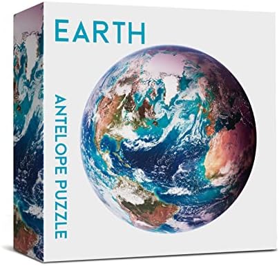 Antelope - 1000 Piece Puzzle for Adults, Space Earth Jigsaw Puzzles 1000 Pieces, Telescope Planet Close-up Round Puzzle, High Resolution, Matte Finish, No Dust Space Puzzle - Image 2