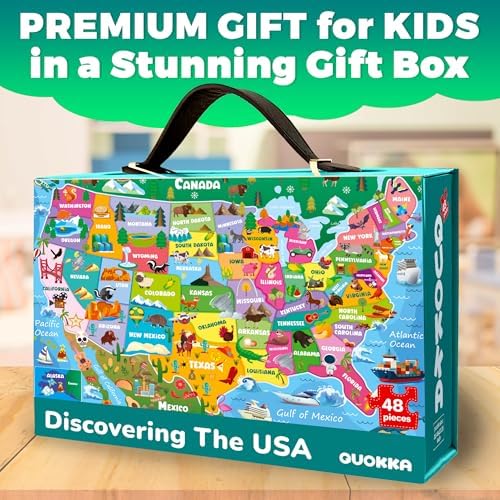 Giant Floor Puzzles for Kids Ages 4-6 - 2x3 Feet Extra-Thick 48 Pieces - Image 2
