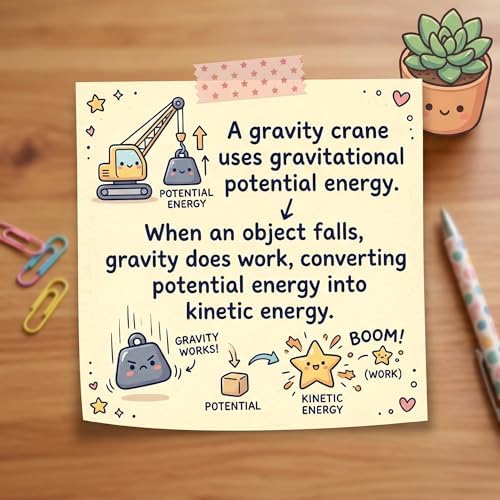 STEM Gravity Crane Science Kit, DIY Pulley & Lever, Energy Conversion - Image 5