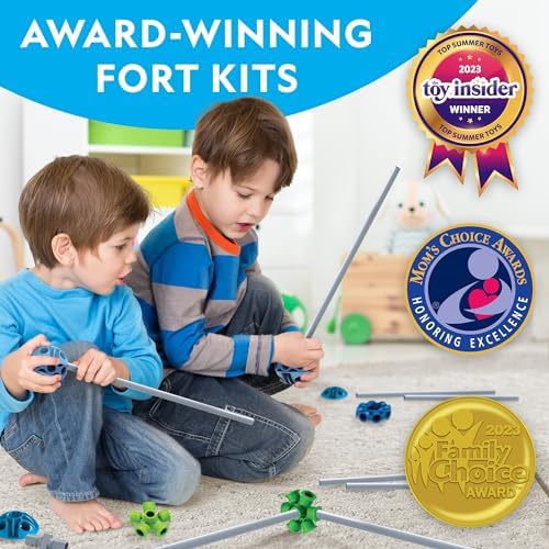 National Geographic Indoor Fort Building Kit 225-Piece Set for Kids - Image 2