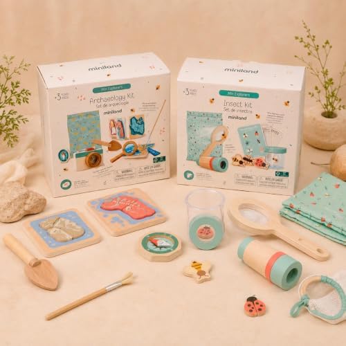 Miniland Outdoor Explorer Set, Archaeology Kit for Kids - Archaeology Kit - Image 7
