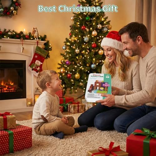 100PCS Magnetic Blocks Magnet Building Cubes Birthday Gifts for Kids - Image 7