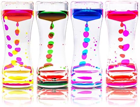 Super Z Outlet Liquid Motion Bubbler for Sensory Play, Fidget Toy, Children Activity, Desk Top, Assorted Colors (1 Piece) by SuperZOutlet