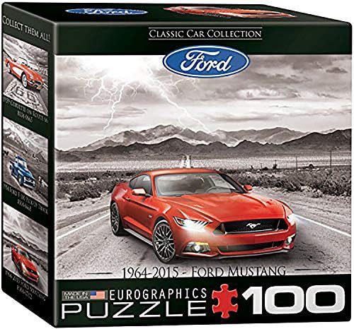 EuroGraphics Ford Mustang 2015 Mini Puzzle (100 Piece) by EuroGraphics