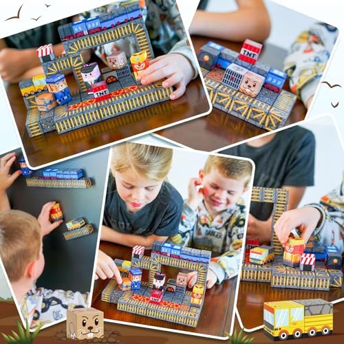 Magnetic Building Blocks Toddler Toys STEM Sensory Outdoor for 3+ Year Old Boys & Girls, Kids Toys for Ages 4-6 6-8 5-7 - Image 4