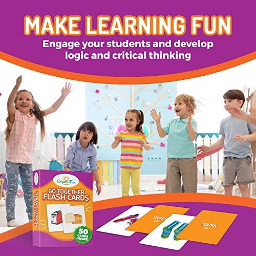 CreateFun Go Together Flash Cards, 50 Real Matching Picture Cards, 25 Pairs - Image 7