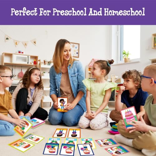 3-Scene Sequencing Cards, 72 PCS Order and Logic Card for Kids - Image 6