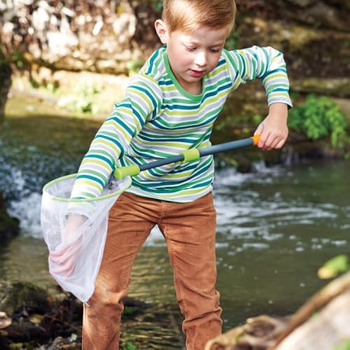 HABA Terra Kids Scoop Net – Bug Catcher for Kids with Telescopic Handle, Fun & Durable Outdoor Play Toys & Science Toys for Bug Catching & Exploring Nature for 5+ Year Olds - Image 4