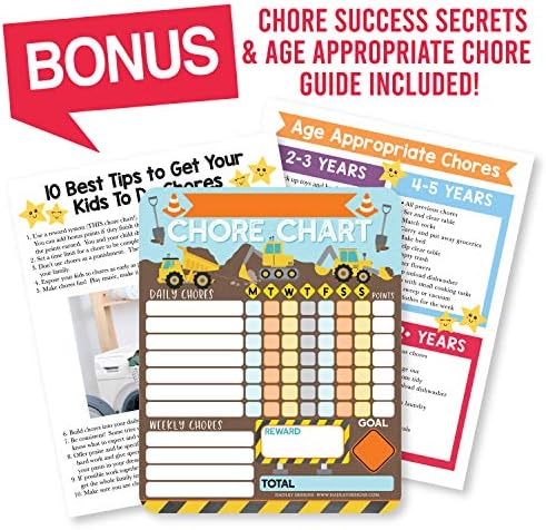 Magnetic Chore Chart for Kids Dry Erase Reward Chart for Home and Classroom - Image 6