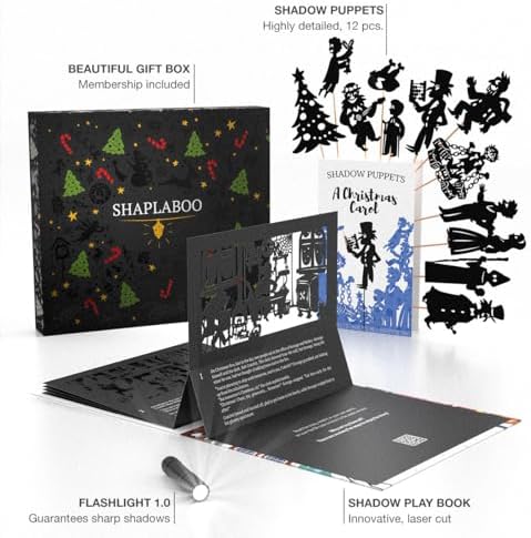 SHAPLABOO A Christmas Carol Premium Set, Interactive Science and Learning Toy for Kids, Educational Toy for 3-8 Year Olds, Gift for Boys, Girls - Image 2