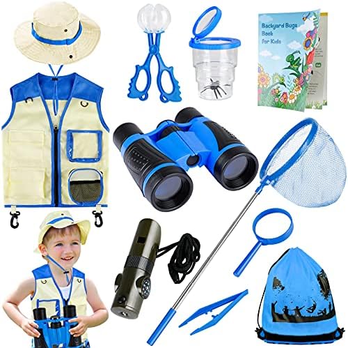 INNOCHEER Bug Catcher for Kids, Kids Explorer Kit, Kids Outdoor Toys for Toddlers 3-5, Outdoor Toys for Kids Ages 4-8, Gifts Toys for 3 4 5 6 7 8+ Year Old Boys, Outside Toys for Kids Ages 4-8 8-12 by INNOCHEER