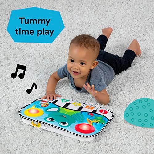 Baby Einstein Ocean Explorers Neptune's Kick & Explore Musical Kick Pad & Crib Toy, Tummy Time Mat, Learning Toy, for Ages 0 Months and up, Medium (Pack of 6) - Image 3
