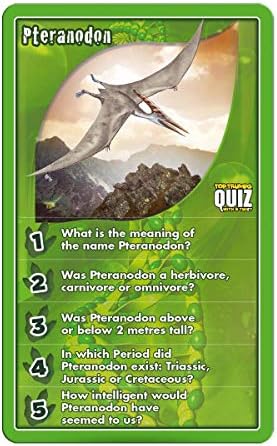 Top Trumps Dinosaurs: Quiz Games - Trivia Quiz - Kids Games for Learning- Great Travel Games and Road Trip Games - Trivia Outdoor Games - Family Games for Kids and Adults 2+ Players - Image 4