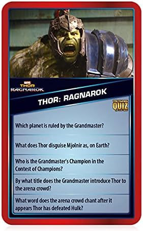 Top Trumps Marvel Cinematic Universe Quiz Game, 500 Questions to Test Your Knowledge on Guardians of The Galaxy, Avengers, S.H.I.E.L.D, Wakanda, Gift and Toy for Ages 8 Plus, Red - Image 5