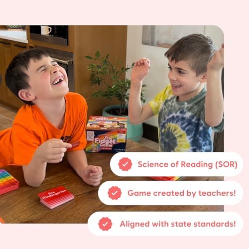 The Fidget Game Sight Words Game, Reading Flashcards and Pop Fidget Toys - Image 3