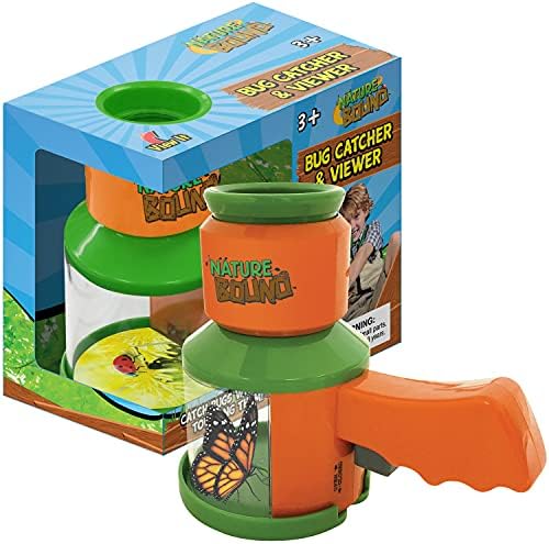 Nature Bound Bug Catcher and Viewer for Outdoor Exploration of Insects - Includes Handy Trigger Design - for Boys and Girls Medium by NatureBoundToys