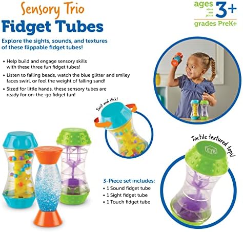 Learning Resources Sensory Trio Fidget Tubes - Image 5