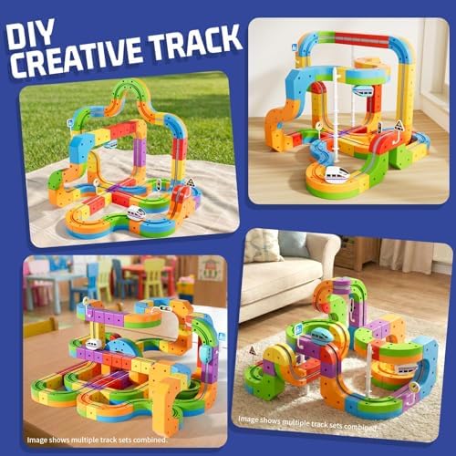 88 pcs KlickRail Electric Train Set Race Track for 3 4 5 6 7 8 Years Old - Image 6