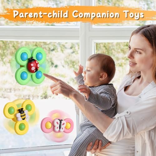Vinlon Montessori Toy Set for Toddler Aged 6+ Month -Sensory Fine Motor Skill Learning Toys for Baby Boys Girls. Easter Basket Stuffers Valentine's Day Gift for 1 2 Years Old - Image 5