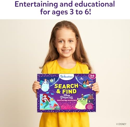 Skillmatics Search and Find Preschool Toy – Disney Princess, Gift for Kids - Image 6
