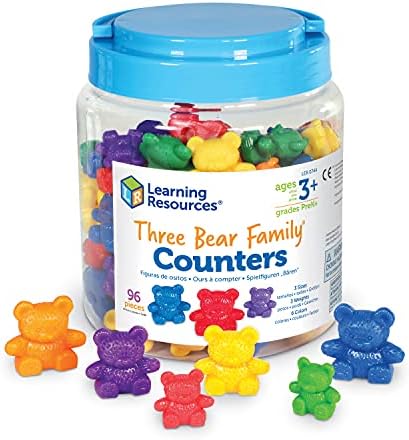 Learning Resources Three Bear Family Counters by LearningResources