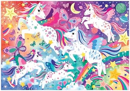 Mudpuppy - Unicorn Magic 100 Piece Jigsaw Puzzle for Kids - Image 2