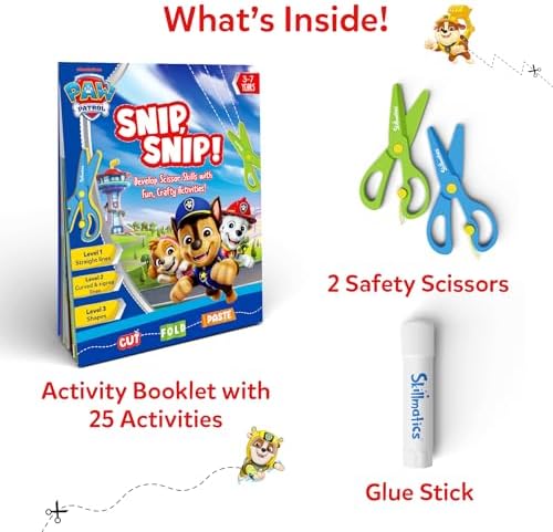 Skillmatics Snip Snip PAW Patrol, Scissor Skills, Felt Craft, Gift for Kids - Image 2