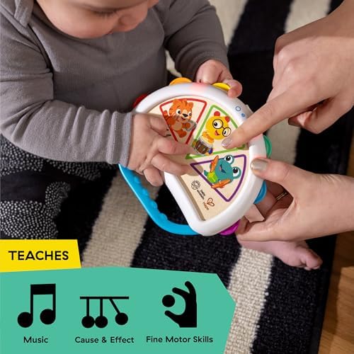 Baby Einstein + Hape Tap & Shake Magic Touch Tambourine, 6-36 Months - Image 5