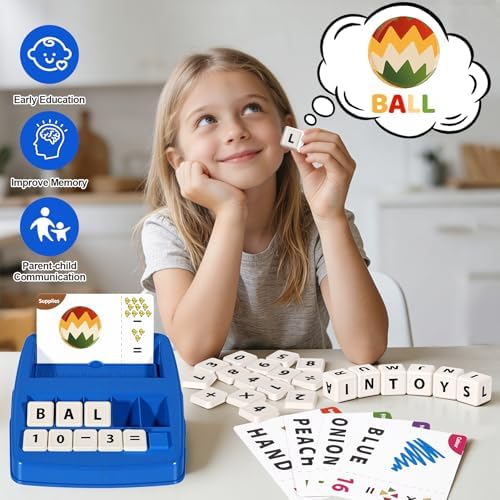 Montessori Matching Letter Game Toys for 3 4 5 Year Old Boy Girl Gifts Kids - Image 5