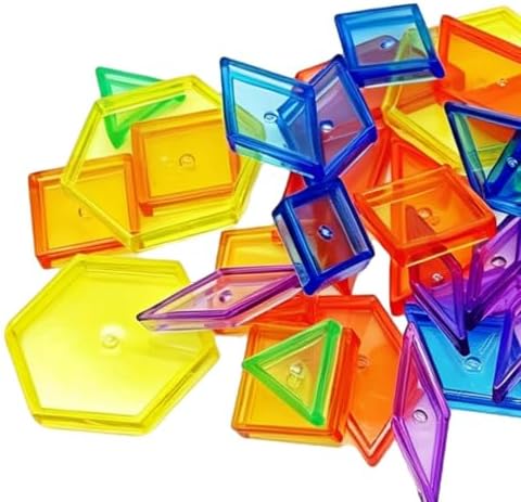Geometric Shapes Transparent Educational Geometric Toy - Image 6