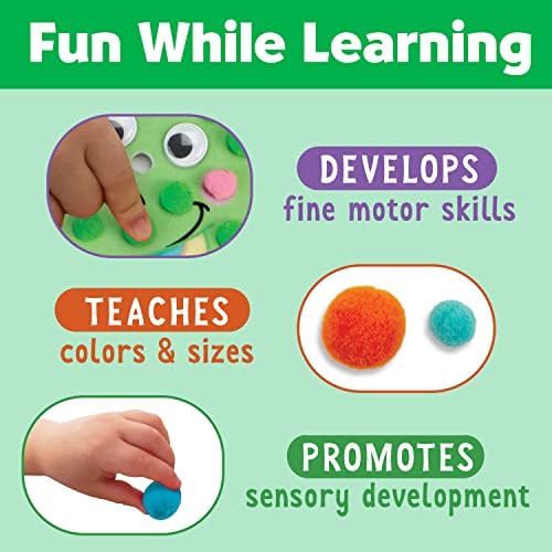 Creativity for Kids Pom Pom Pictures: Dinosaurs - Toddler Learning Toys, Sensory Play (Ages 3+) - Image 5