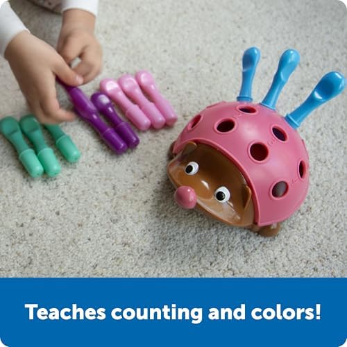 Learning Resources Spike The Fine Motor Hedgehog Pink - Image 4