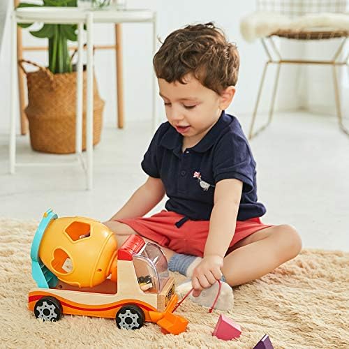 TOP BRIGHT Wooden Shape Sorter Toys for Toddlers Learning Sort and Match for 2 Year Old - Image 2
