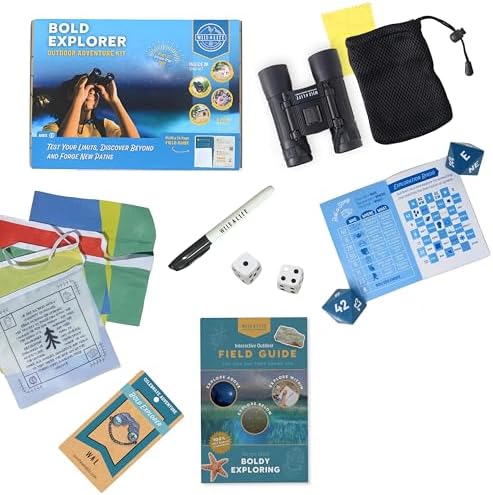 Bold Explorer Kids Adventure Kit, Quality Gear by WildLifeOutdoorAdventures