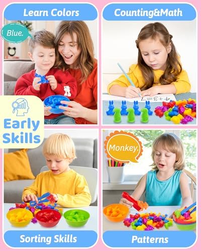 Counting Animals Montessori Toys for 3 4 5 Years Old, Learning Toys Gifts - Image 6