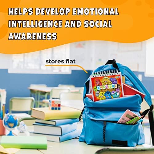 Feelings Flipbook for Kids - Learn 20 Emotions & 6 Coping Skills (Monsters) - Image 6
