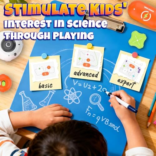 SMILESSKIDDO Science Kits, Electronics STEM Toys, 300+ Projects 16 Parts - Image 4