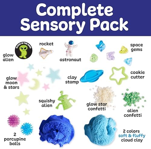 Creativity for Kids Sensory Pack: Outer Space - Toddler Activities and Space Toys, Gifts for Kids, Sensory Toys for Toddlers (Ages 3+) - Image 4