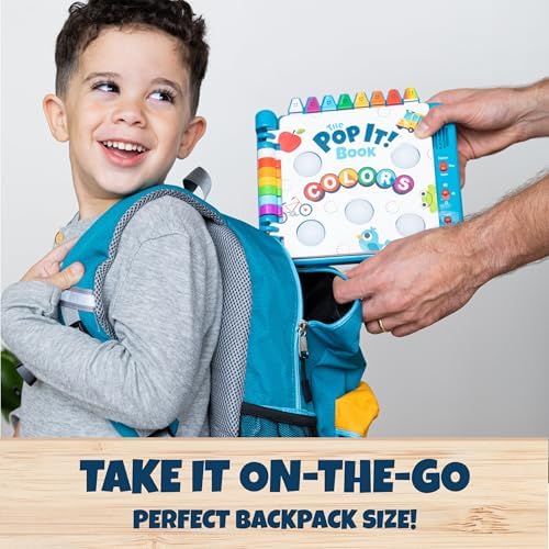 Chuckle & Roar Pop It Book, Colors, English & Spanish, Quiet Mode, 1–4+ - Image 5
